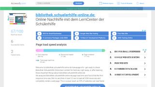 
                            9. Access bibliothek.schuelerhilfe-online.de. Online Nachhilfe mit dem ...