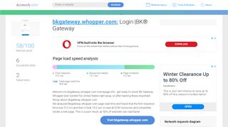 
                            5. Access bkgateway.whopper.com. Login |BK® Gateway