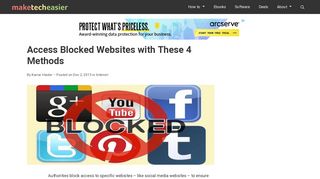 
                            5. Access Blocked Websites With These 4 Methods - Make Tech Easier