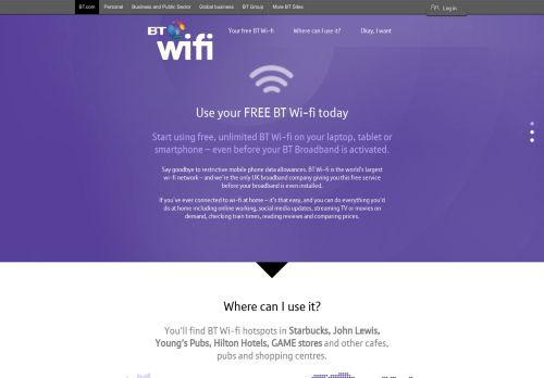 
                            6. Access BT Wi-fi - BT.com