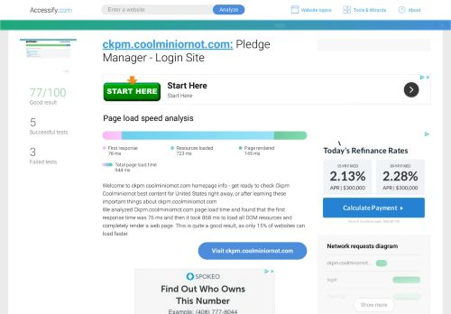 
                            7. Access ckpm.coolminiornot.com. Pledge Manager - Login Site