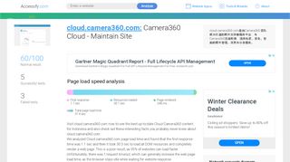 
                            4. Access cloud.camera360.com. Camera360 Cloud - Maintain Site