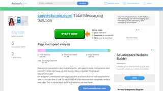 
                            11. Access connectsmsc.com. Total Messaging Solution