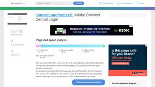 
                            12. Access connect.unoformat.it. Adobe Connect Central Login
