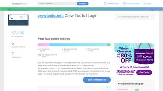 
                            2. Access crewtools.net. Crew Tools | Login