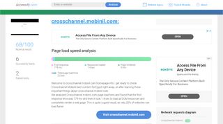 
                            10. Access crosschannel.mobinil.com.