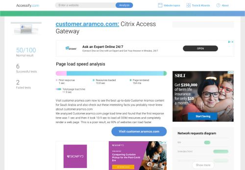 
                            2. Access customer.aramco.com. Citrix Access Gateway - ...