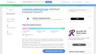 
                            2. Access customer.safersurf.com. SaferSurf-Customer-OnlineTV