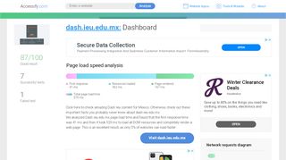 
                            12. Access dash.ieu.edu.mx. Dashboard