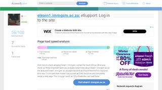 
                            12. Access elearn1.immgsm.ac.za. eLearn