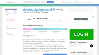 
                            13. Access elearning.binadarma.ac.id. Elearning Universitas Bina Darma