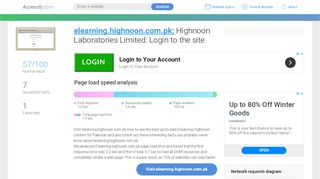 
                            9. Access elearning.highnoon.com.pk. Highnoon Laboratories ...