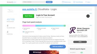 
                            9. Access eos.eutelia.it. Clouditalia - Login