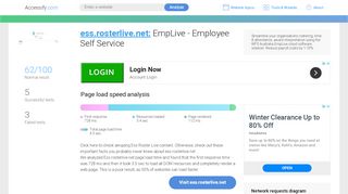 
                            9. Access ess.rosterlive.net. EmpLive - Employee Self Service