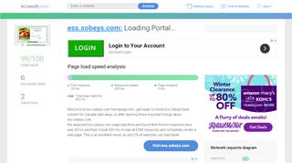
                            4. Access ess.sobeys.com. Loading Portal...