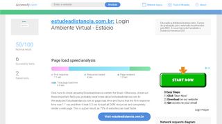 
                            8. Access estudeadistancia.com.br. Login Ambiente Virtual - Estácio