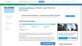 
                            6. Access extranet.glff.org. Grande Loge Féminine de France