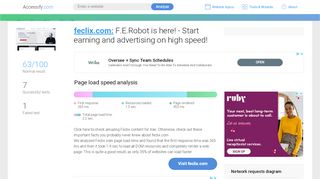 
                            12. Access feclix.com. F.E.Robot is here! - Start earning and advertising ...