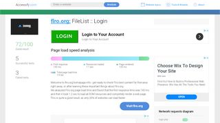 
                            2. Access flro.org. FileList :: Login