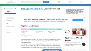 
                            2. Access free.ucallweconn.net. Ucallweconn.net