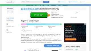 
                            3. Access gate3.finnair.com. Netscaler Gateway