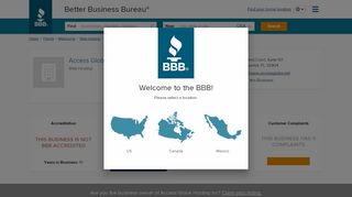 
                            12. Access Globe Hosting Inc | Better Business Bureau® Profile