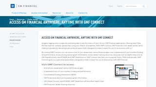 
                            2. Access GM Financial anywhere, anytime with ... - GM Financial Dealer