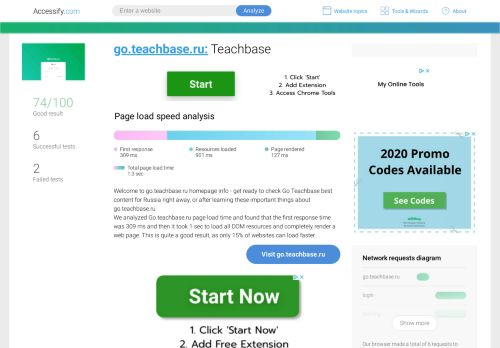 
                            12. Access go.teachbase.ru. Teachbase