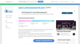 
                            2. Access gspn1.samsungcsportal.com. GSPN