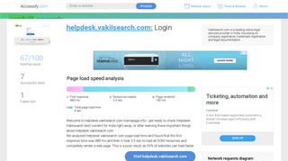 
                            3. Access helpdesk.vakilsearch.com. Login