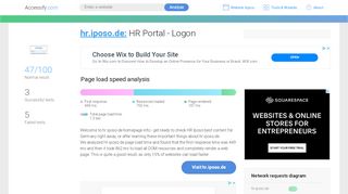 
                            7. Access hr.iposo.de. HR Portal - Logon