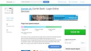 
                            4. Access icorner.ch. Cornèr Bank - Login Online Services