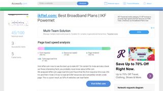 
                            11. Access ikftel.com. Best Broadband Plans | IKF Powernet