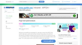 
                            6. Access intra.apfdh.net. Connexion