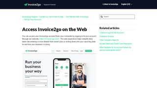 
                            5. Access Invoice2go on the Web – Service clients Invoice2go - Des ...