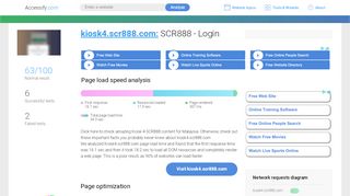 
                            9. Access kiosk4.scr888.com. SCR888 - Login