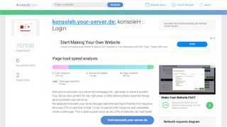 
                            13. Access konsoleh.your-server.de. konsoleH :: Login