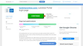 
                            5. Access landstaronline.com. Landstar Portal login page