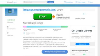 
                            4. Access language.voyagersopris.com. Login