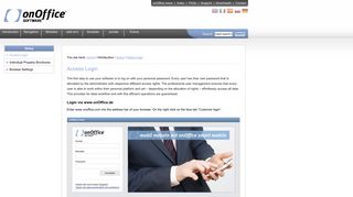 
                            2. Access Login - online help onOffice smart
