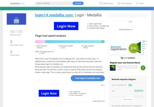 
                            2. Access login14.medallia.com. Login - Medallia