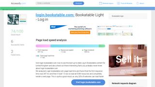 
                            5. Access login.bookatable.com. Bookatable Light - Log in