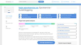 
                            4. Access login.epostservice.se. MultiNet - EditNews - Kundinloggning