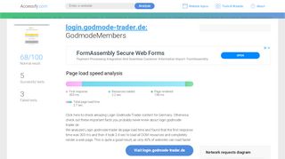 
                            3. Access login.godmode-trader.de. Login | GodmodeMembers