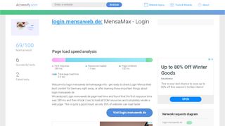 
                            10. Access login.mensaweb.de. MensaMax - Login