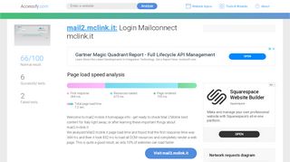 
                            4. Access mail2.mclink.it. Login Mailconnect mclink.it