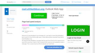 
                            11. Access mail.afrikatikkun.org. Outlook Web App