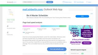 
                            2. Access mail.airberlin.com. Outlook Web App