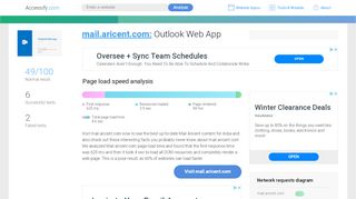 
                            8. Access mail.aricent.com. Outlook Web App