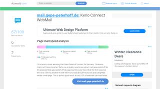 
                            3. Access mail.gepe-peterhoff.de. Kerio Connect WebMail